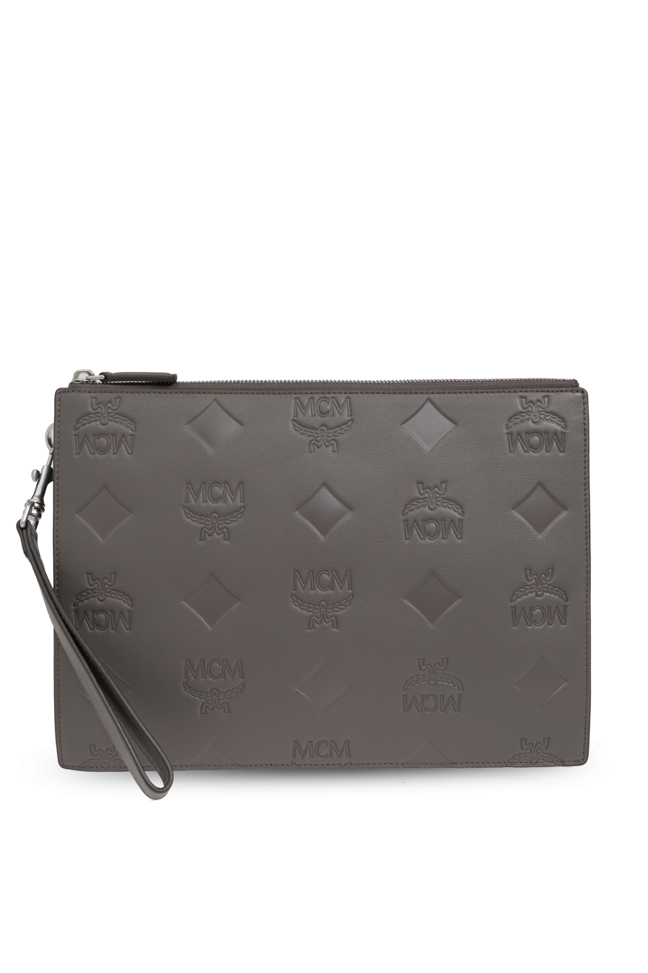 Grey mcm purse on sale